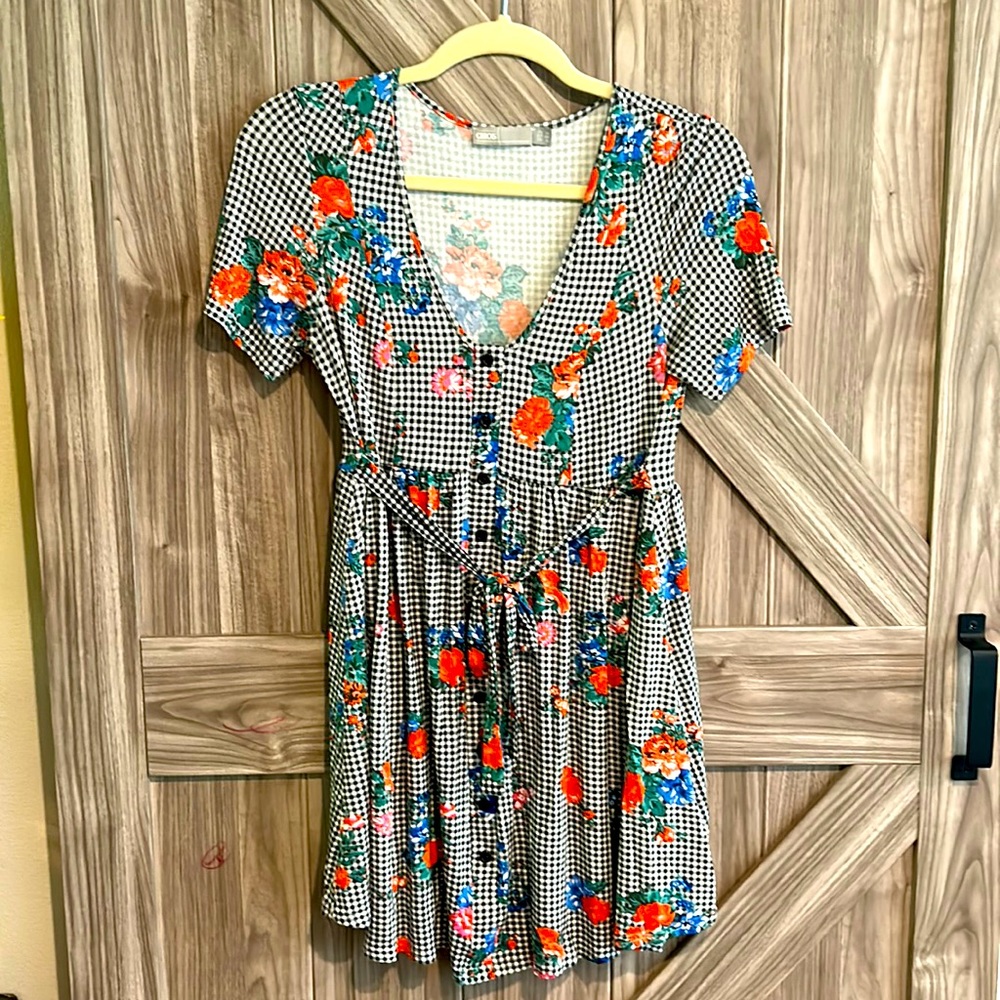 ASOS Floral Top Tunic Babydoll shirt/Dress